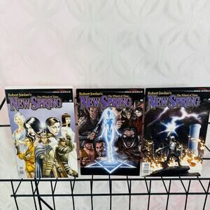 Wheel of Time: New Spring 1-2 4 Lot (2005 Red Eagle Comics) Robert Jordan‎